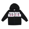 Disney Boy's 2-Pack Mickey Mouse Graphic Hooded Sweatshirt And Full Zip Hoodie Set For Kids