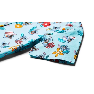 Disney Lilo & Stitch Mickey Mouse Lion King Simba Hawaiian Blue Button Down Shirt Toddler - Image 6