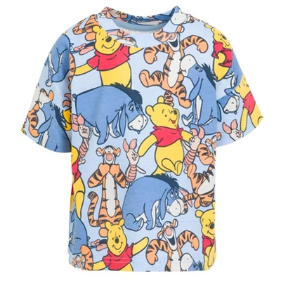 Disney Mickey Mouse Winnie The Pooh Donald Duck Pluto Piglet Tigger Graphic T-Shirt And Shorts Set Infant To Big Kid - Image 4